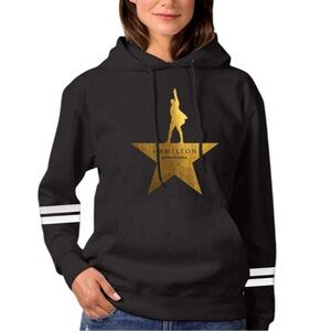 Hamilton Black and Gold Hoodie